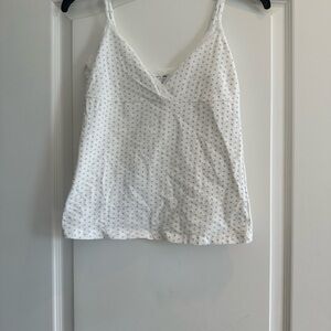 NEW Brandy Melville Set Amara Lace Hearts Tank AND Emery Heart Sweatshorts